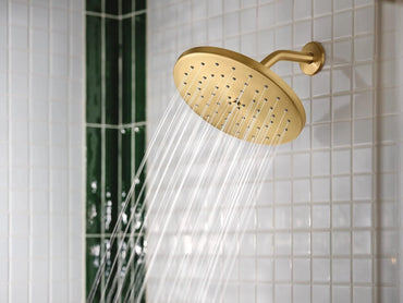 Moen S112BG Rainshower Head 10 Inch Round Spray Brushed Gold Immersion New