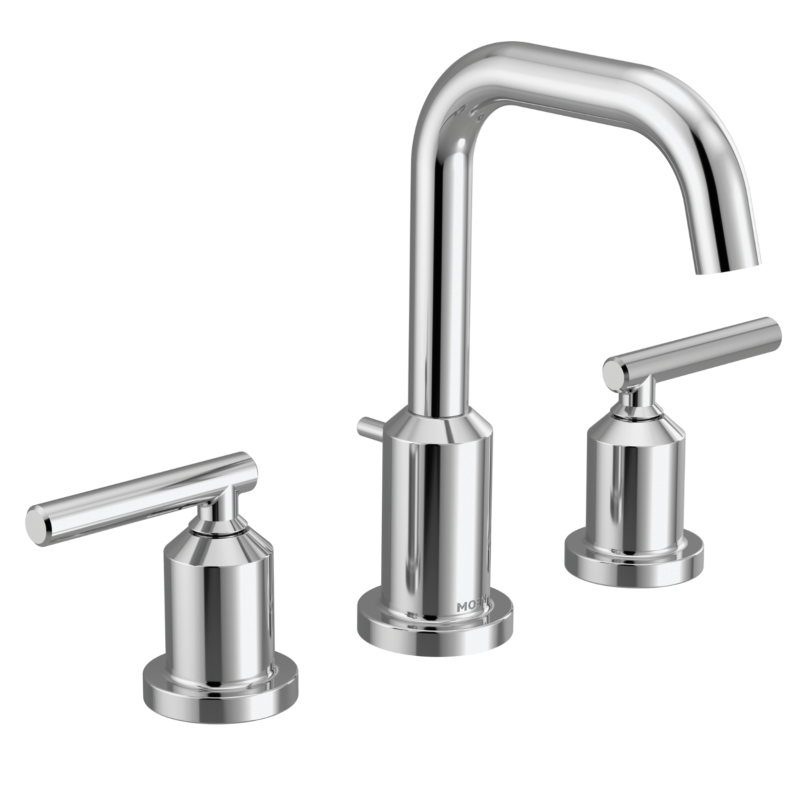 Moen TV6142 Gibson Chrome Two-Handle High Arc Widespread Bathroom Faucet
