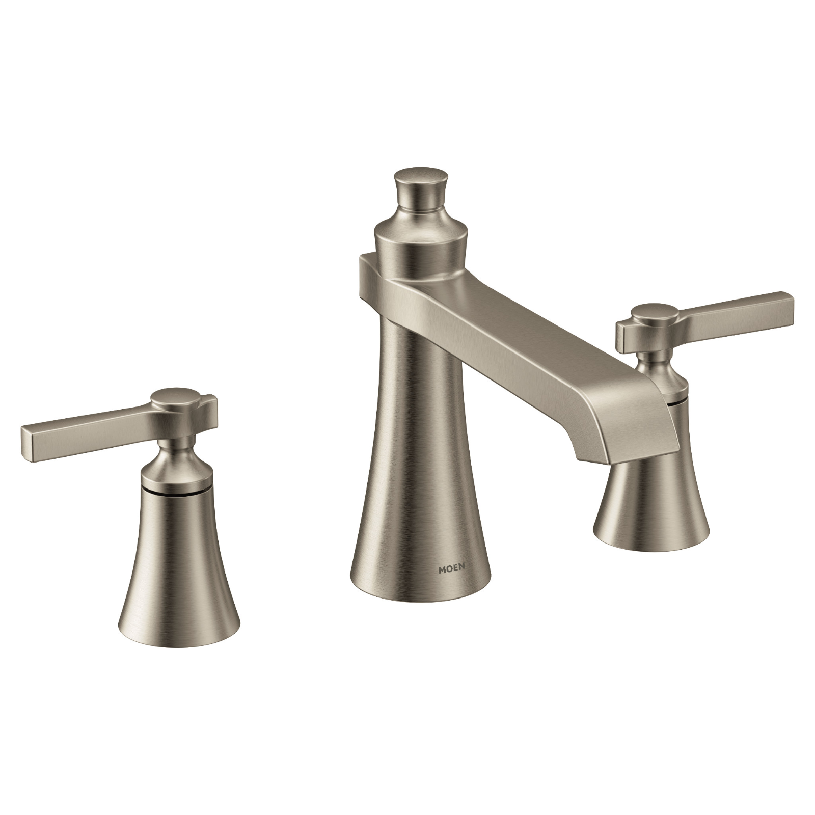 Moen TS926NL Flara Roman Tub Faucet Two Handle High Arc Polished Nickel New