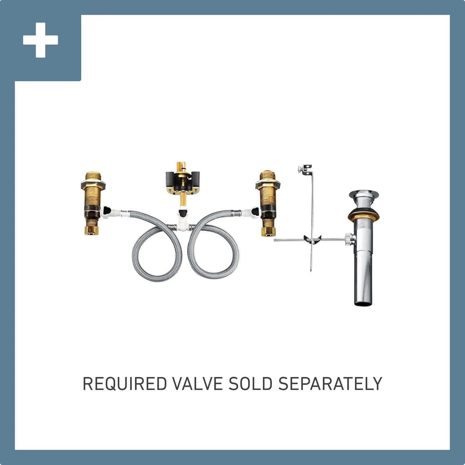 Moen Cia Two-Handle Bathroom Faucet - Matte Black (T6222BL)
