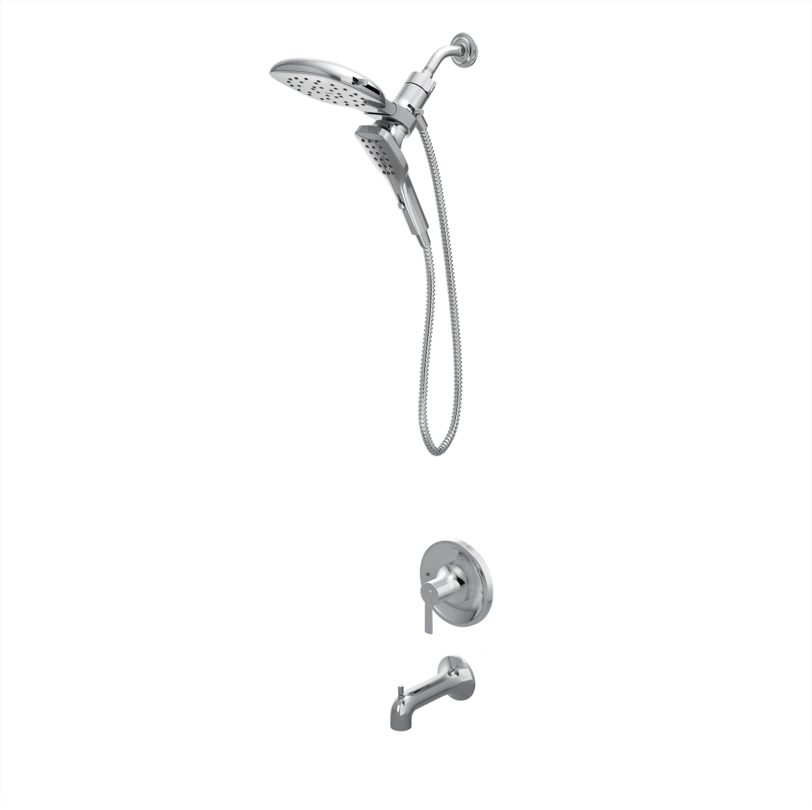 Moen  Zyla 82140 Chrome Tub Shower with Magnetix Handshower New