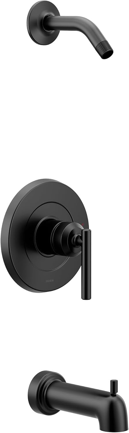 Moen UT2903NHBL Gibson Matte Black M-CORE Tub Shower Trim Kit No Head New