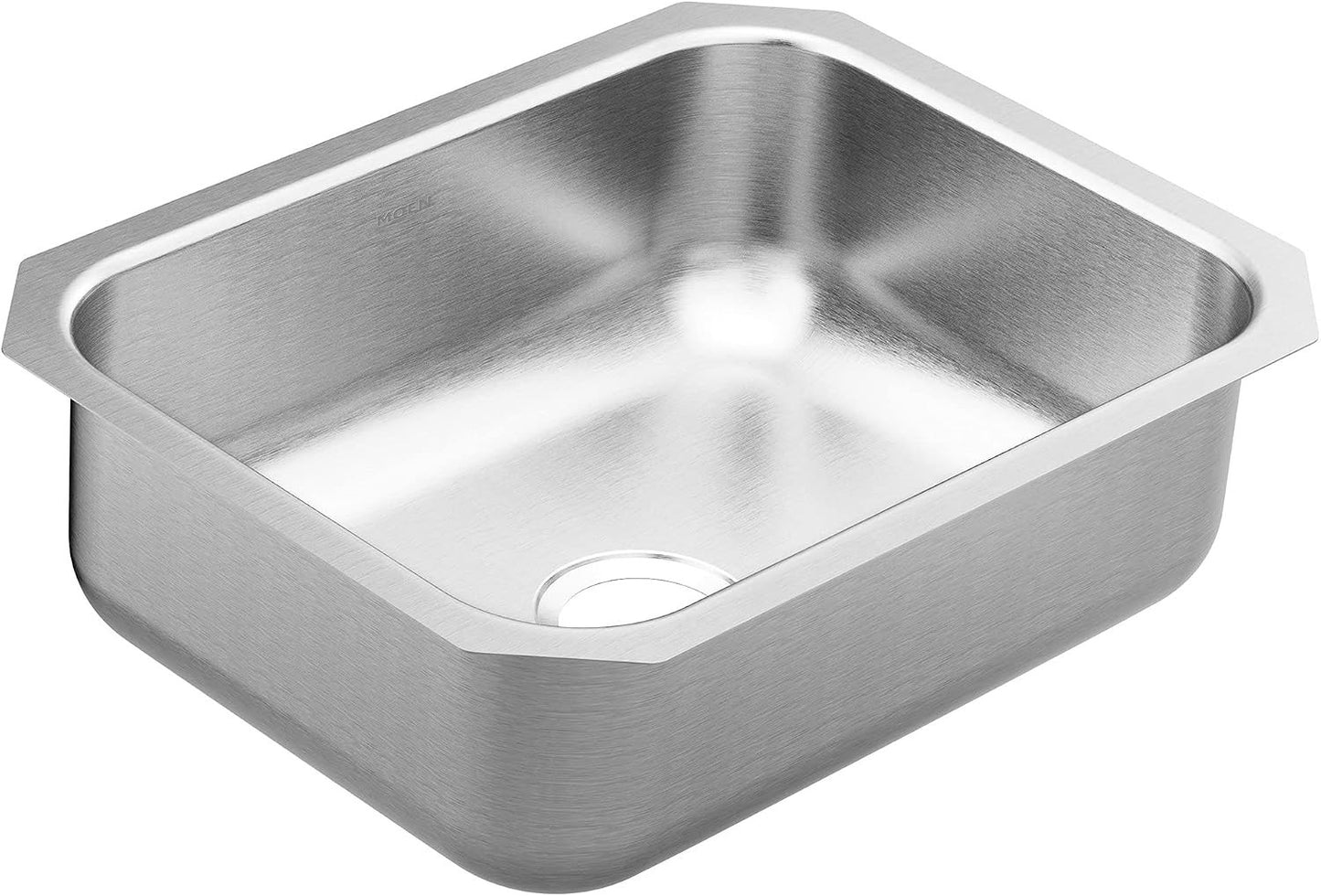 Moen GS20192 2000 Series 23-1/2" x 18-1/4" Stainless Steel 20-Gauge Single Bowl