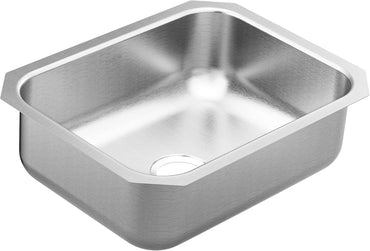 Moen GS20192 2000 Series 23-1/2" x 18-1/4" Stainless Steel 20-Gauge Single Bowl