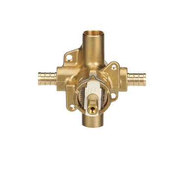 Moen 2580 M-Pact Posi-Temp Rough-in Shower Valve 1/2 Crimp Ring PEX 4-Port New