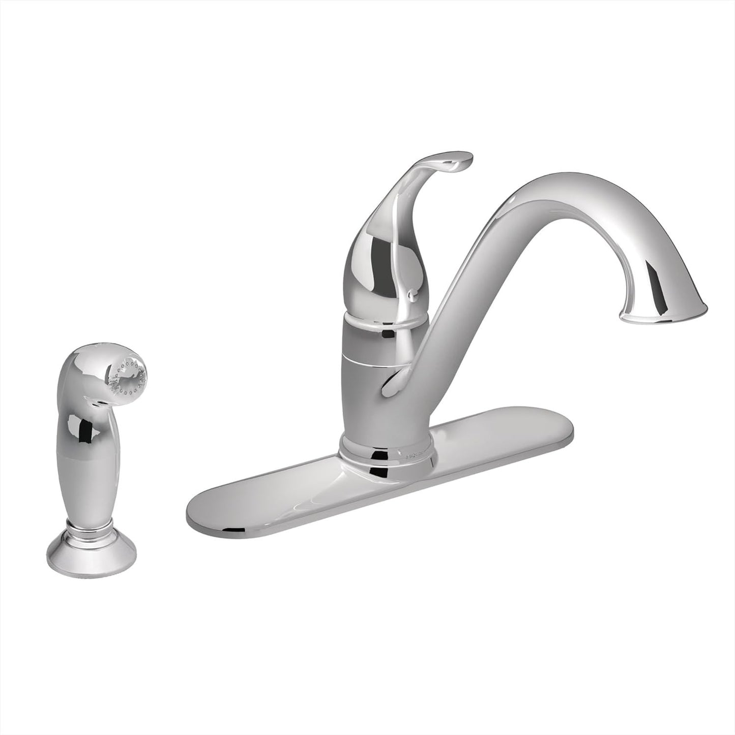 Moen 7840 Camerist Single Handle Kitchen Faucet Chrome Low Arc