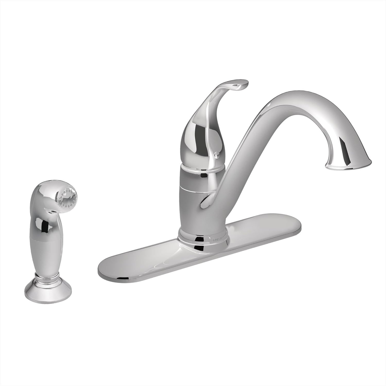 Moen 7840 Camerist Single Handle Kitchen Faucet Chrome Low Arc