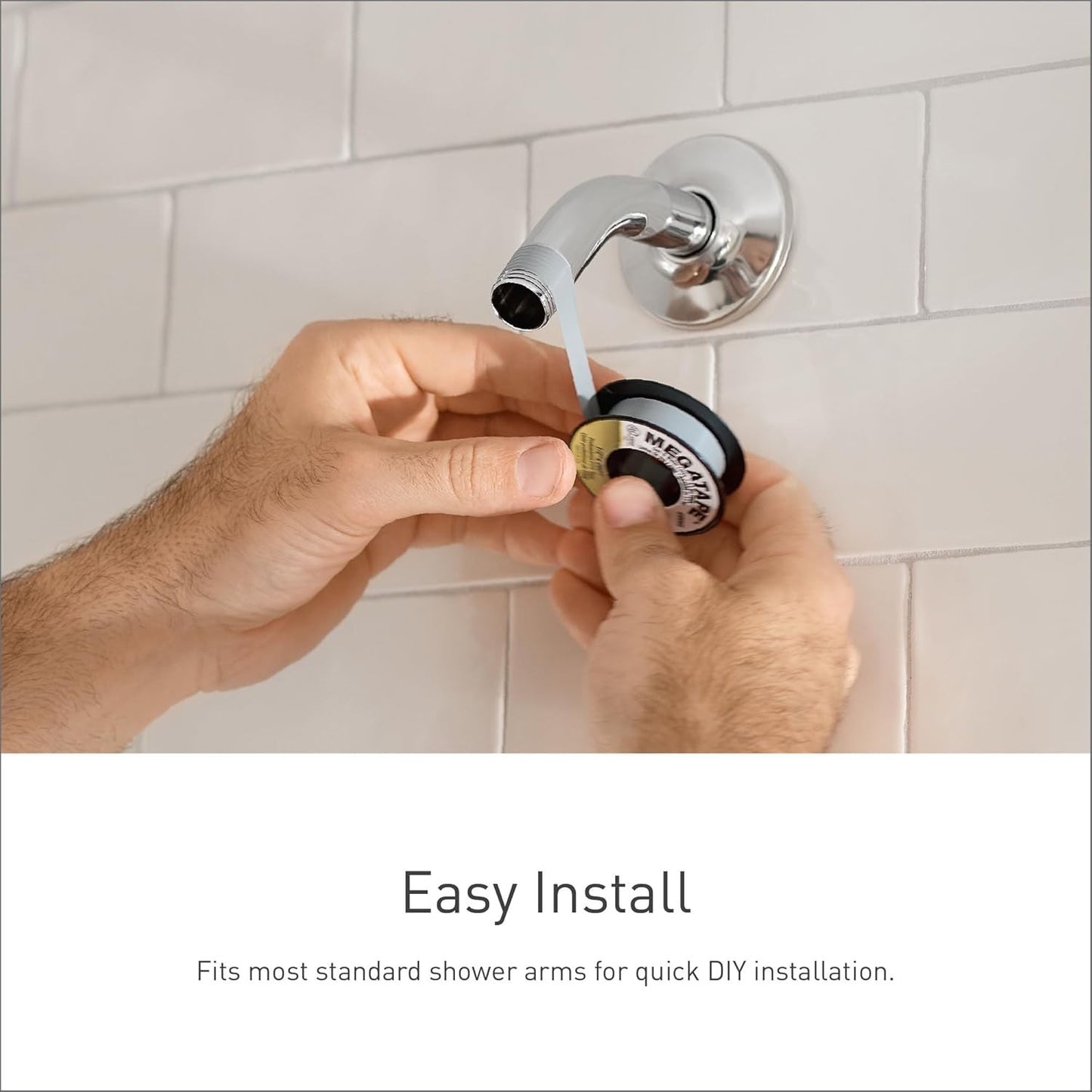 Moen S176EPBN Brushed Nickel Rainshower Head 7 Inch WaterSense Spray New