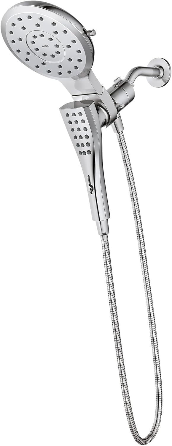 Moen 220C3 Verso Chrome Combination Shower Rainshower Handheld Magnetix New