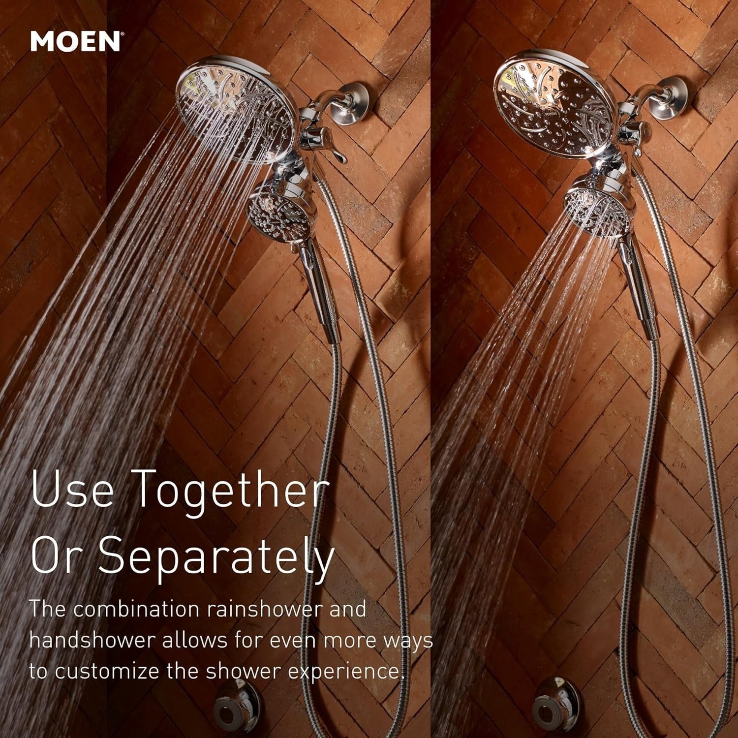 Moen 82610BRB Brecklyn Tub Shower Mediterranean Bronze Magnetix Handheld New