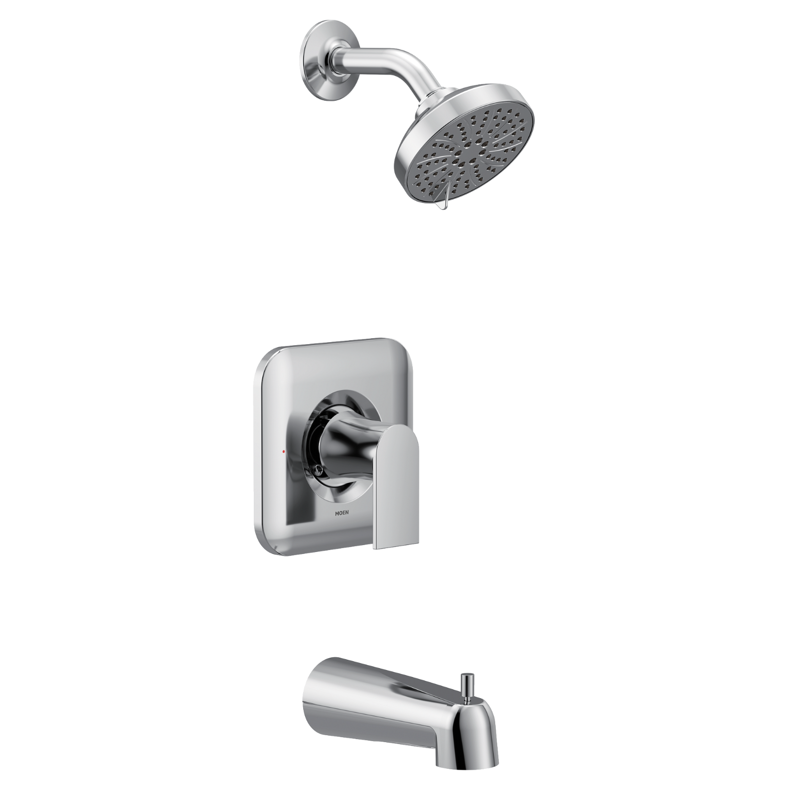 Moen Delta T2473EP Genta LX Chrome Monitor Tub and Shower Faucet Trim Kit