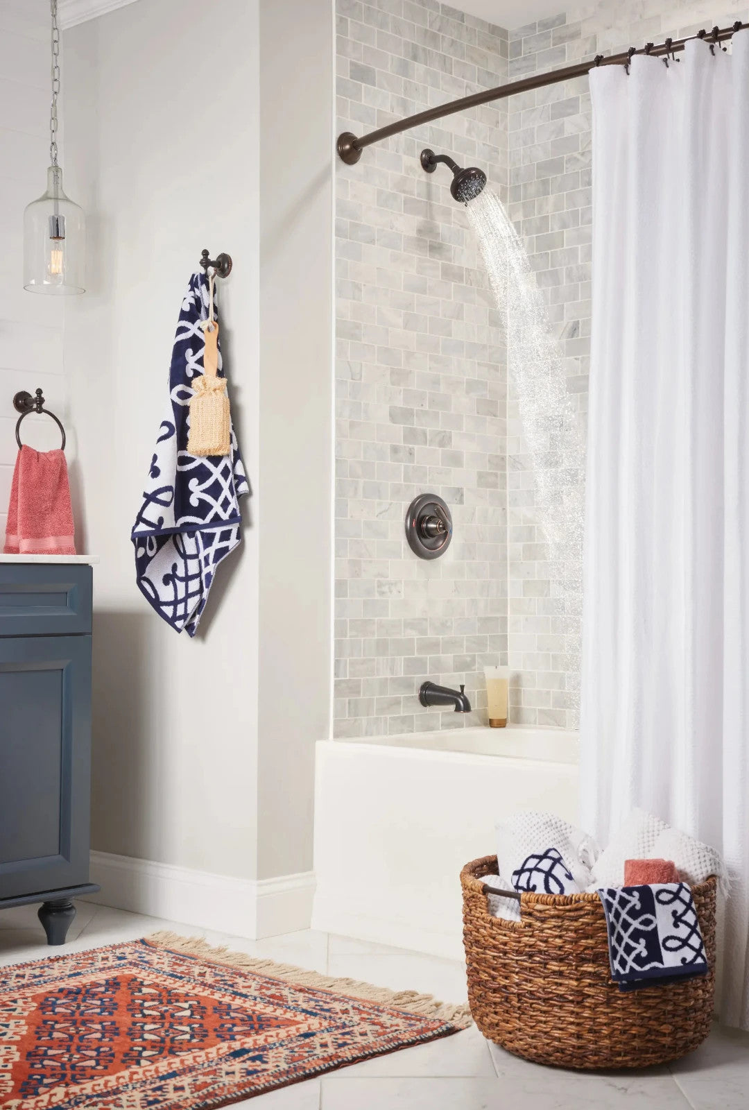 Moen 82537BRB Hilliard Tub Shower Trim Kit Mediterranean Bronze Posi-Temp New