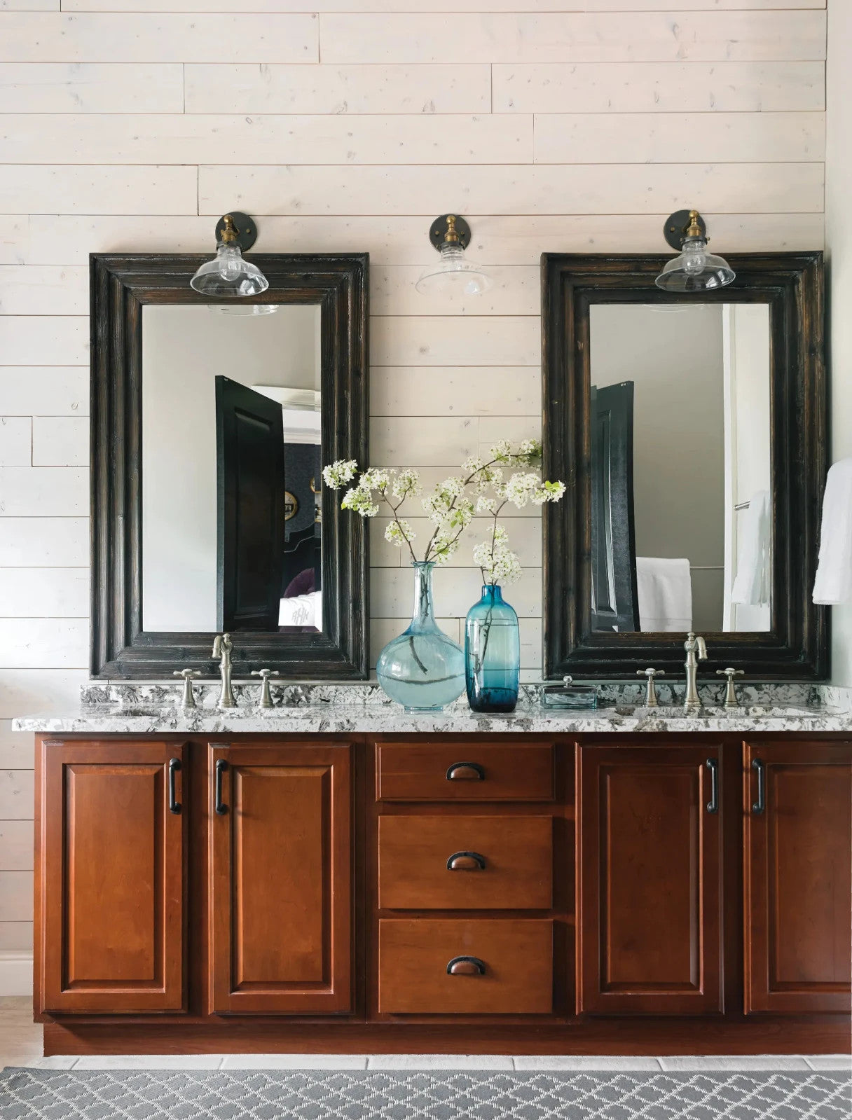 Moen TVS42114ORB Weymouth Two-Handle High Arc Bathroom Faucet Oil Rubbed Bronze
