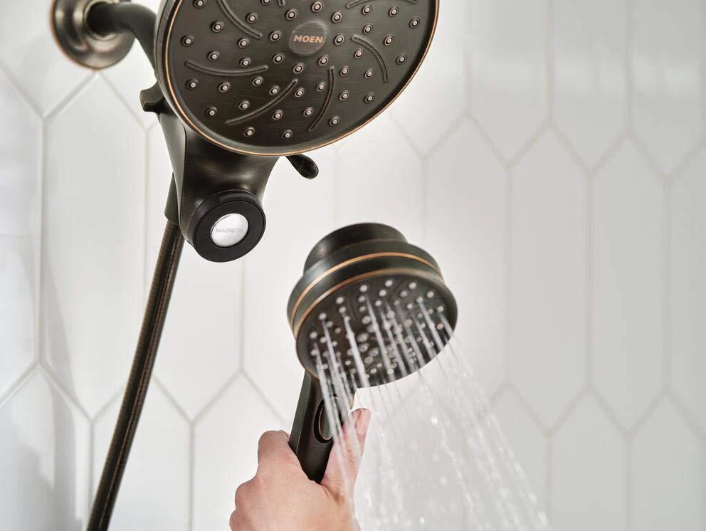 Moen 82610BRB Brecklyn Tub Shower Mediterranean Bronze Magnetix Handheld New