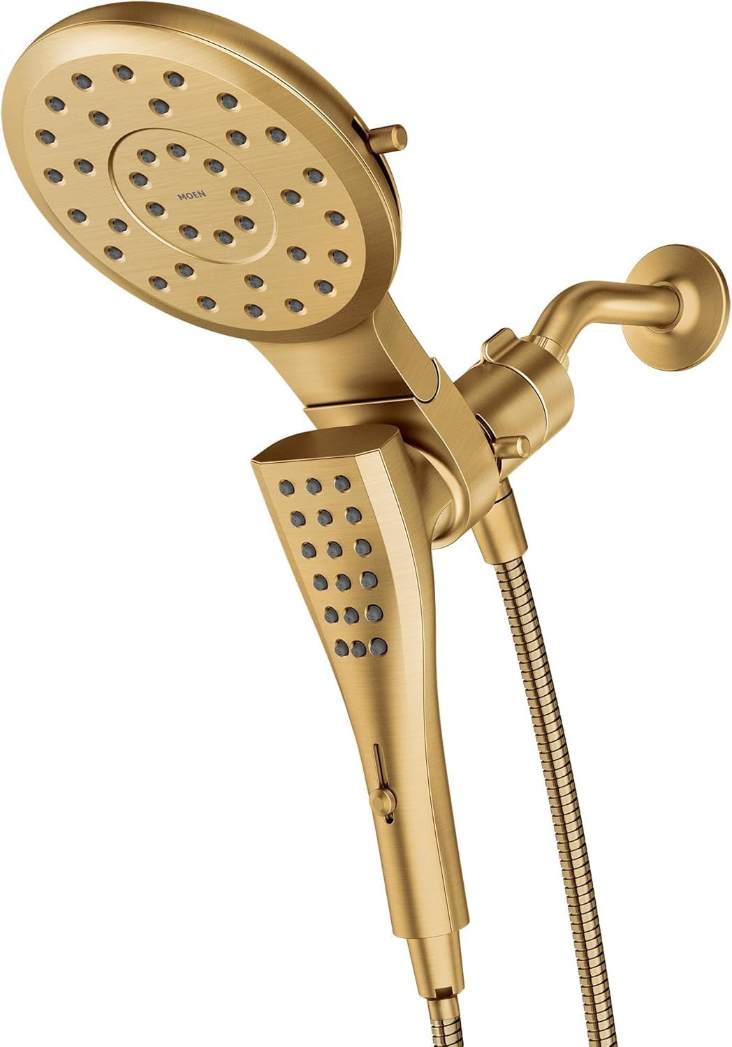 Moen 220C3BG Verso Combination Shower Head Brushed Gold Magnetix Handshower New