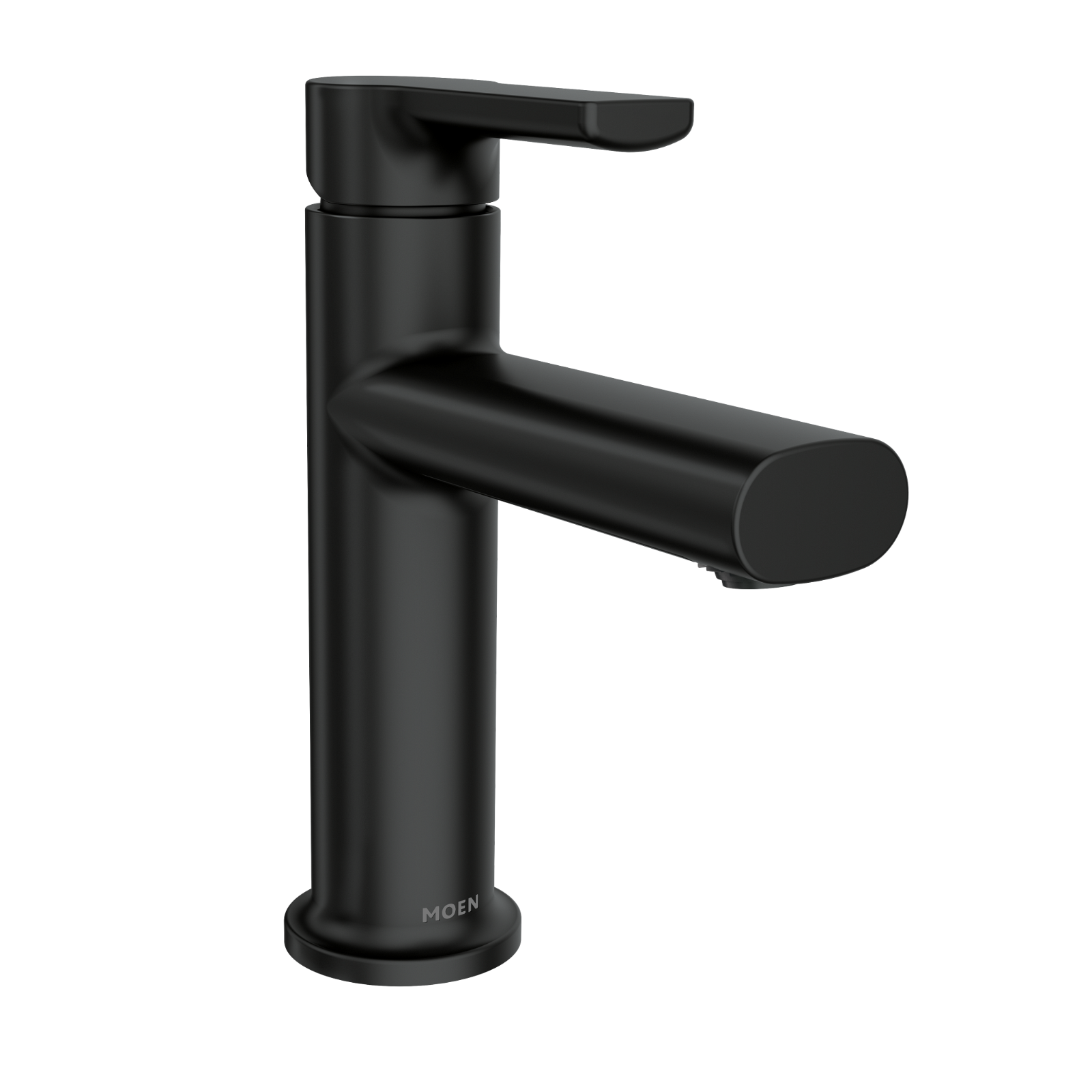 Moen 84794BL Meena Single Handle High Arc Bathroom Faucet Matte Black New