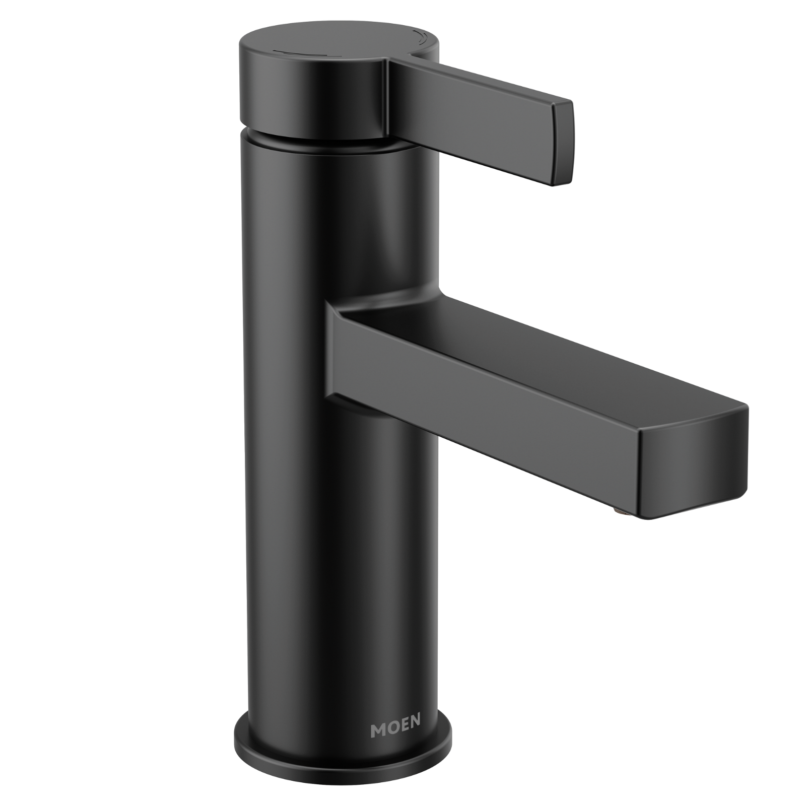 Moen 84774BL Beric Matte Black Bathroom Faucet Single Handle Deckplate New