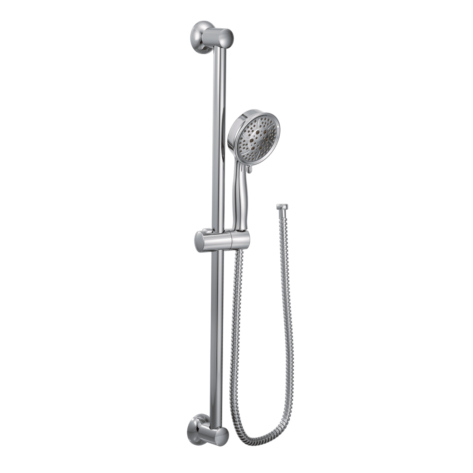 Moen 3667EP Handheld Shower Head with Slide Bar Chrome 4-Spray Eco-Performance N