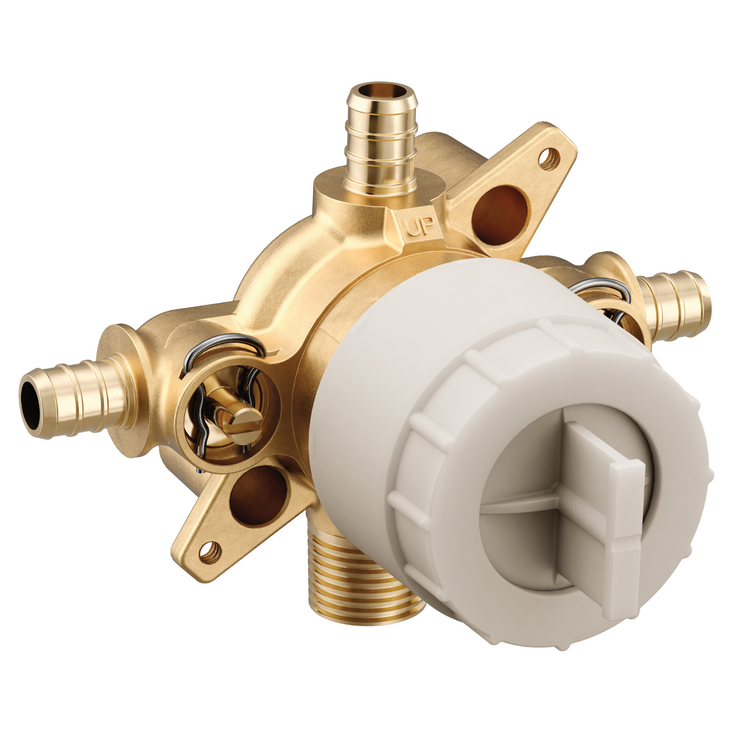 Moen U140XS M-CORE 4 Port Shower Valve 1/2 Crimp Ring PEX With Stops New