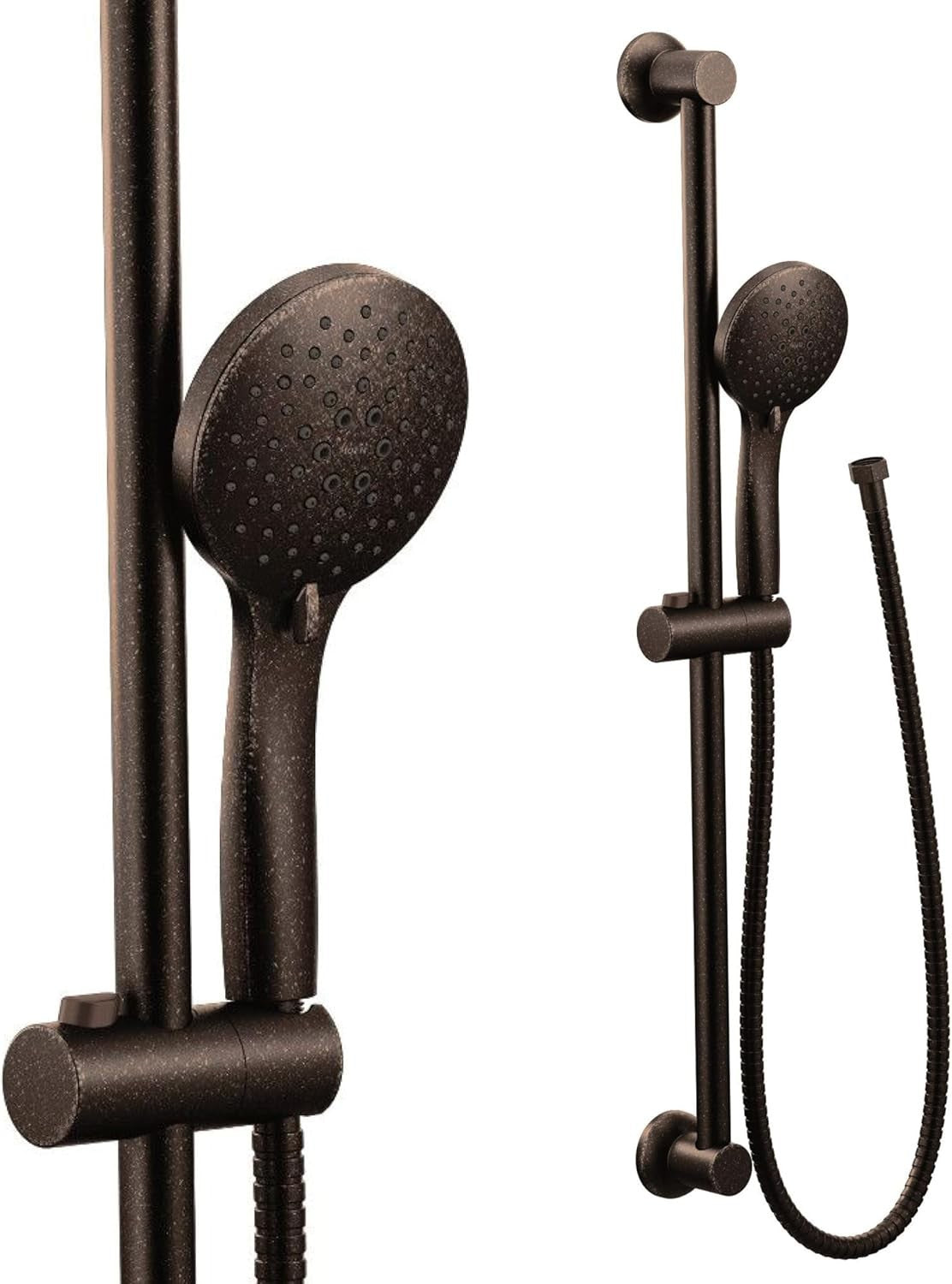 Moen 3558EPORB Oil Rubbed Bronze Handheld Shower Head Slide Bar 5-Spray New