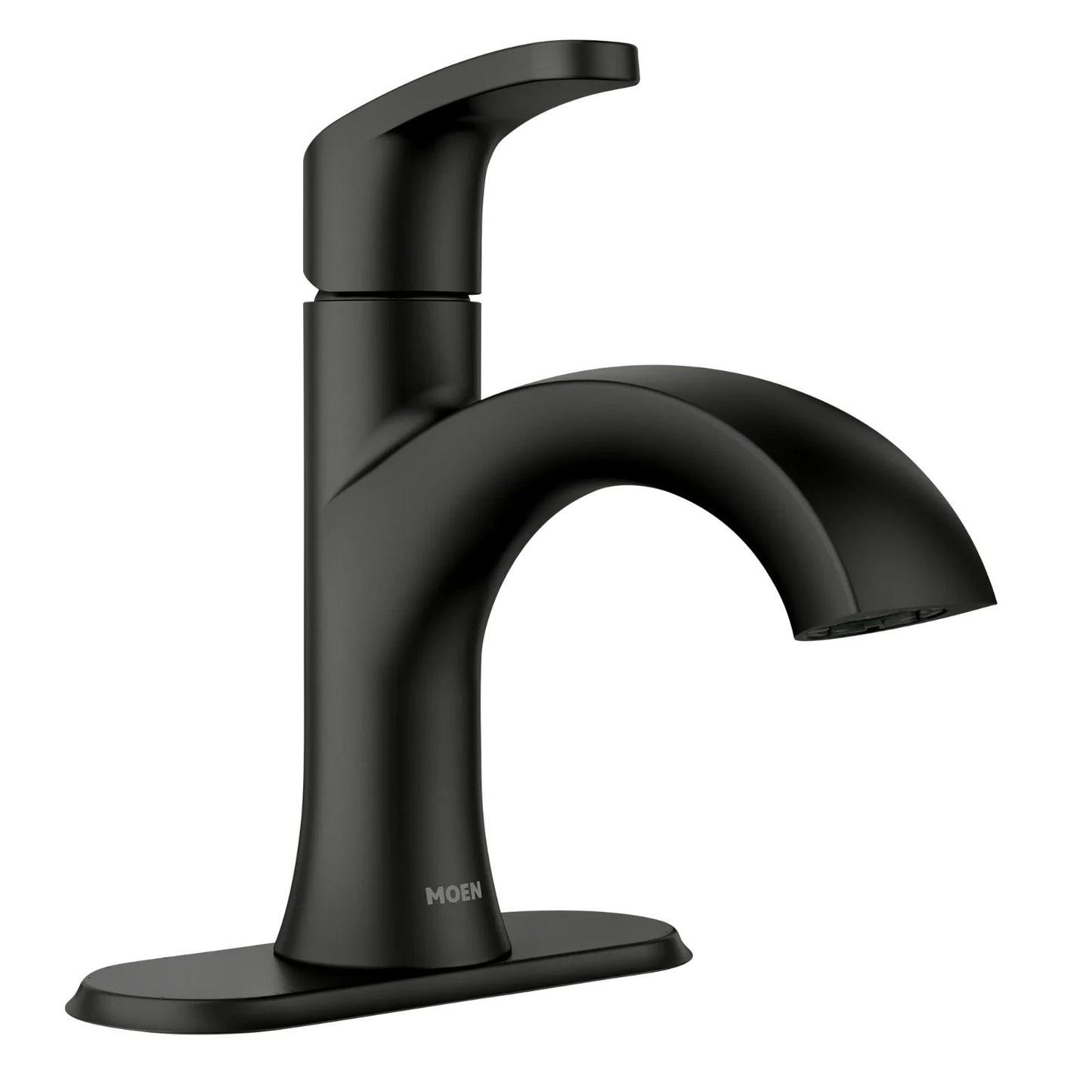 Moen Karis 84346BL Bathroom Faucet Matte Black One Handle High Arc