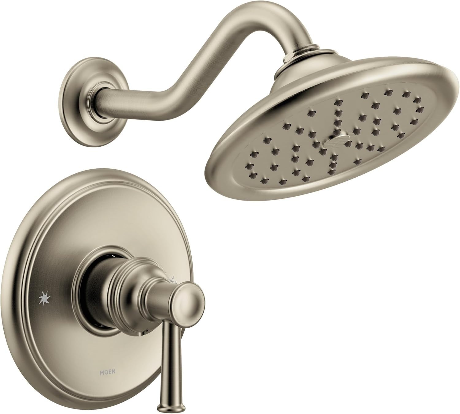 Moen UT3312EPBN Belfield Shower Trim M-CORE Brushed Nickel Rainshower Head New