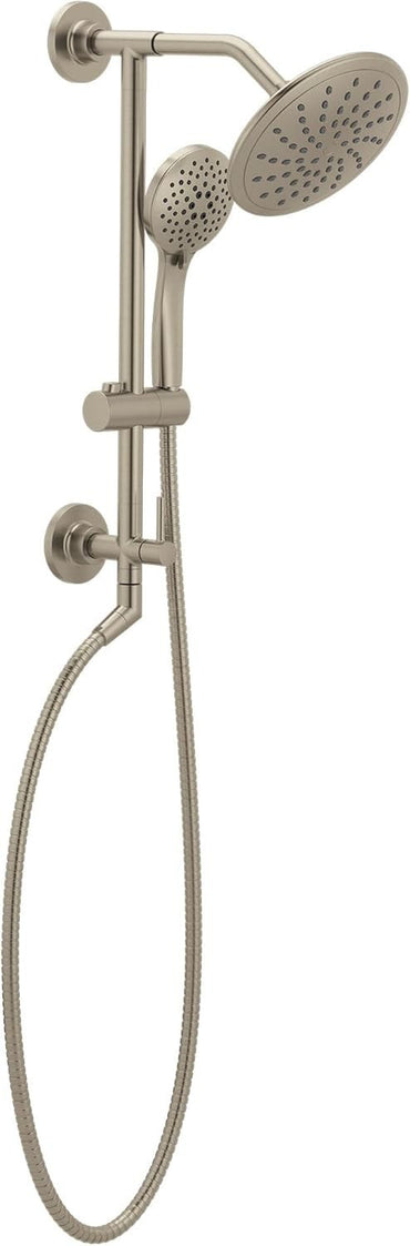 Moen 6345BN Brushed Nickel Shower Head 8 inch Rainshower Eco-Performance New