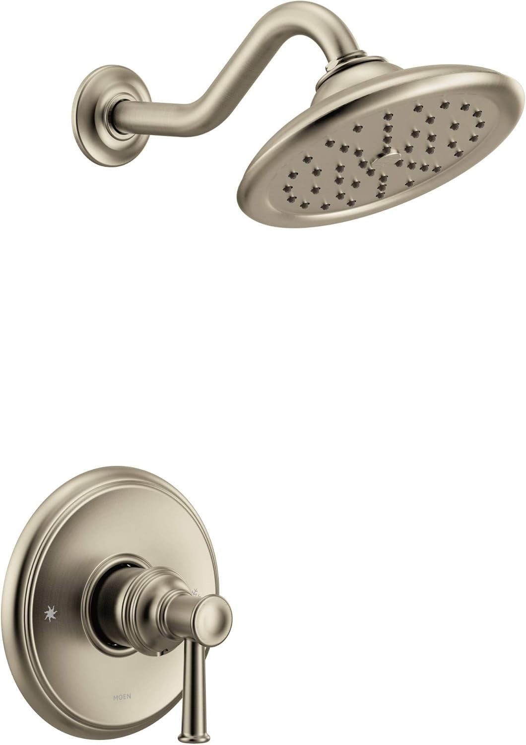 Moen UT3312EPBN Belfield Shower Trim M-CORE Brushed Nickel Rainshower Head New