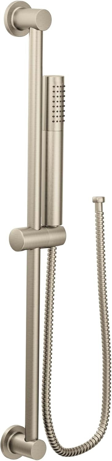 Moen 3887EPBN Level Collection Hand Shower Package with Hose and Slide Bar
