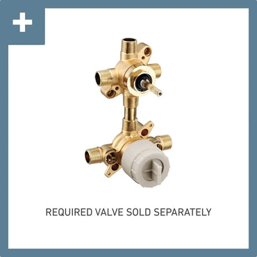 MOEN UTS9011BN 90 Degree M-CORE 3-Series With Integrated Transfer Valve Trim