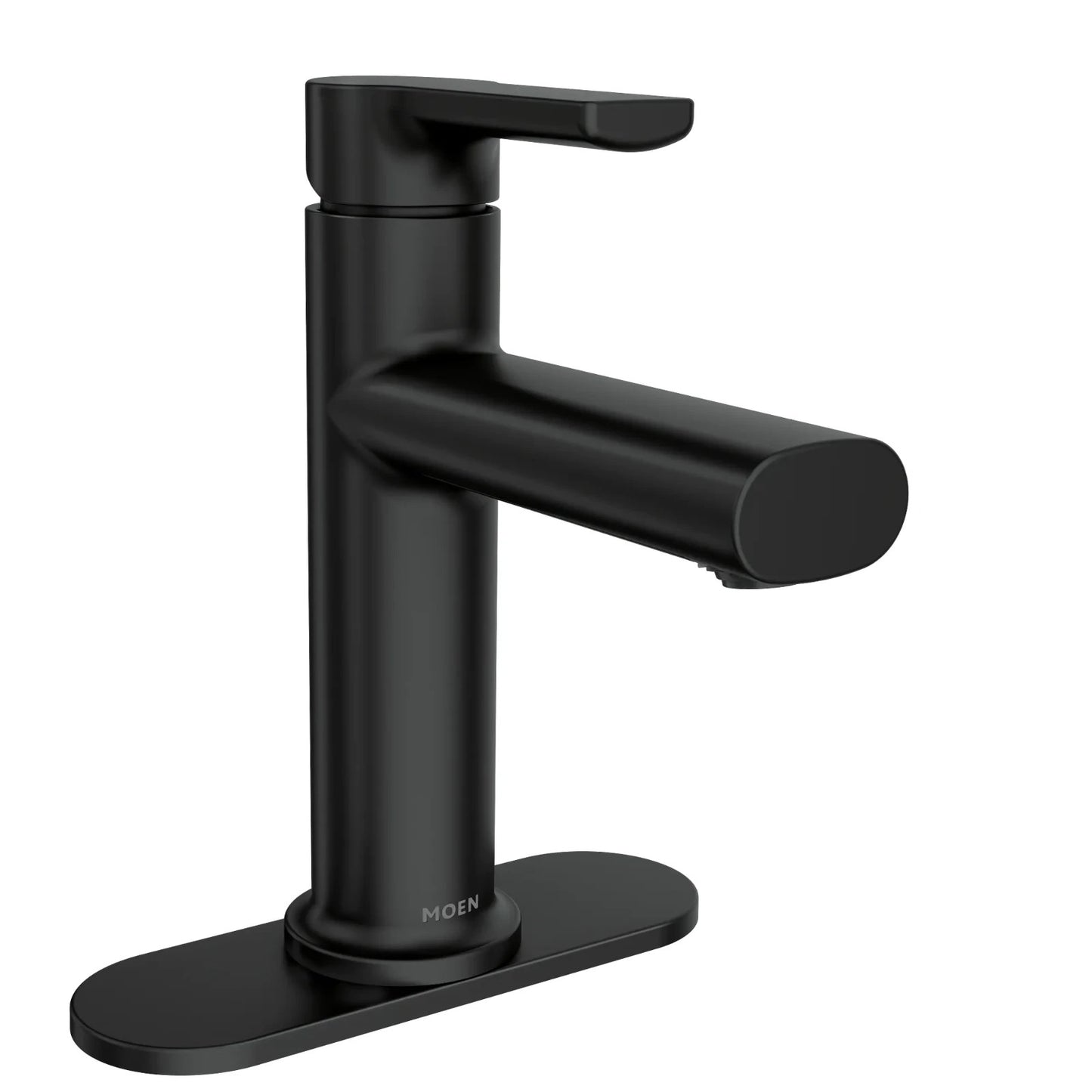 Moen 84794BL Meena Single Handle High Arc Bathroom Faucet Matte Black New