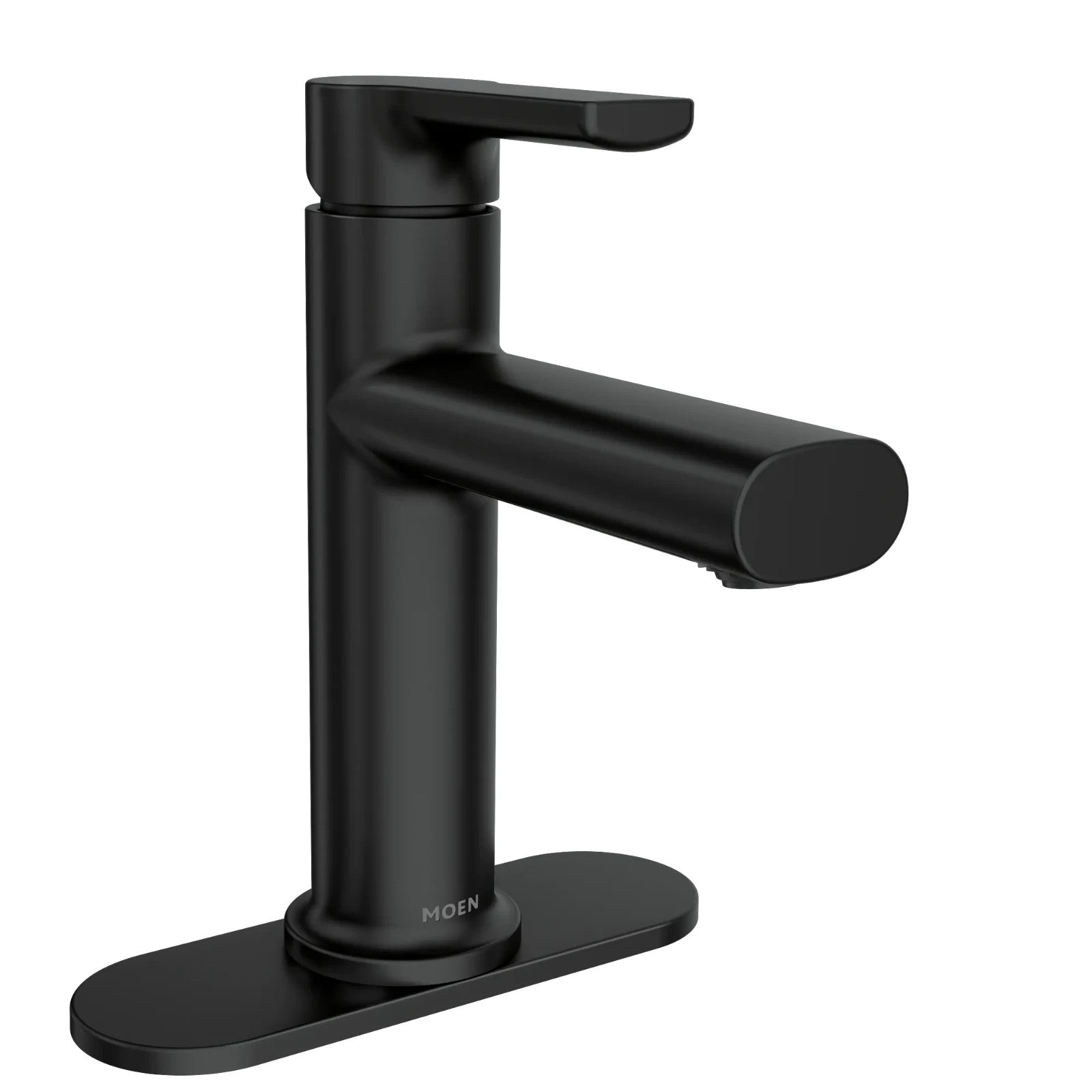 Moen 84794BL Meena Single Handle High Arc Bathroom Faucet Matte Black New
