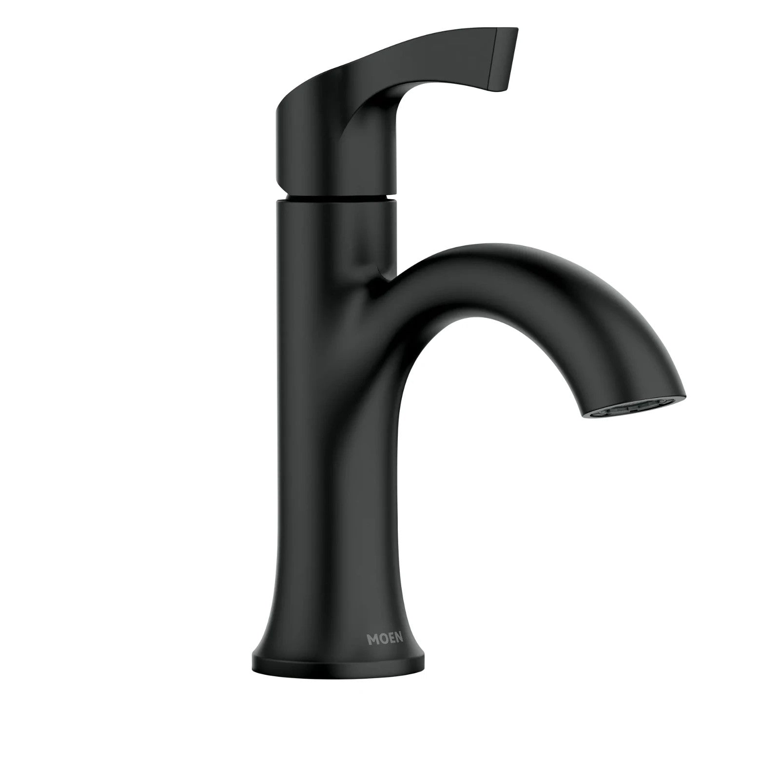 Moen 84466BL Korek Matte Black Single-Handle Centerset Bathroom Faucet