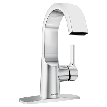 Moen 84156 Avri Single Handle High Arc Bathroom Faucet Chrome New