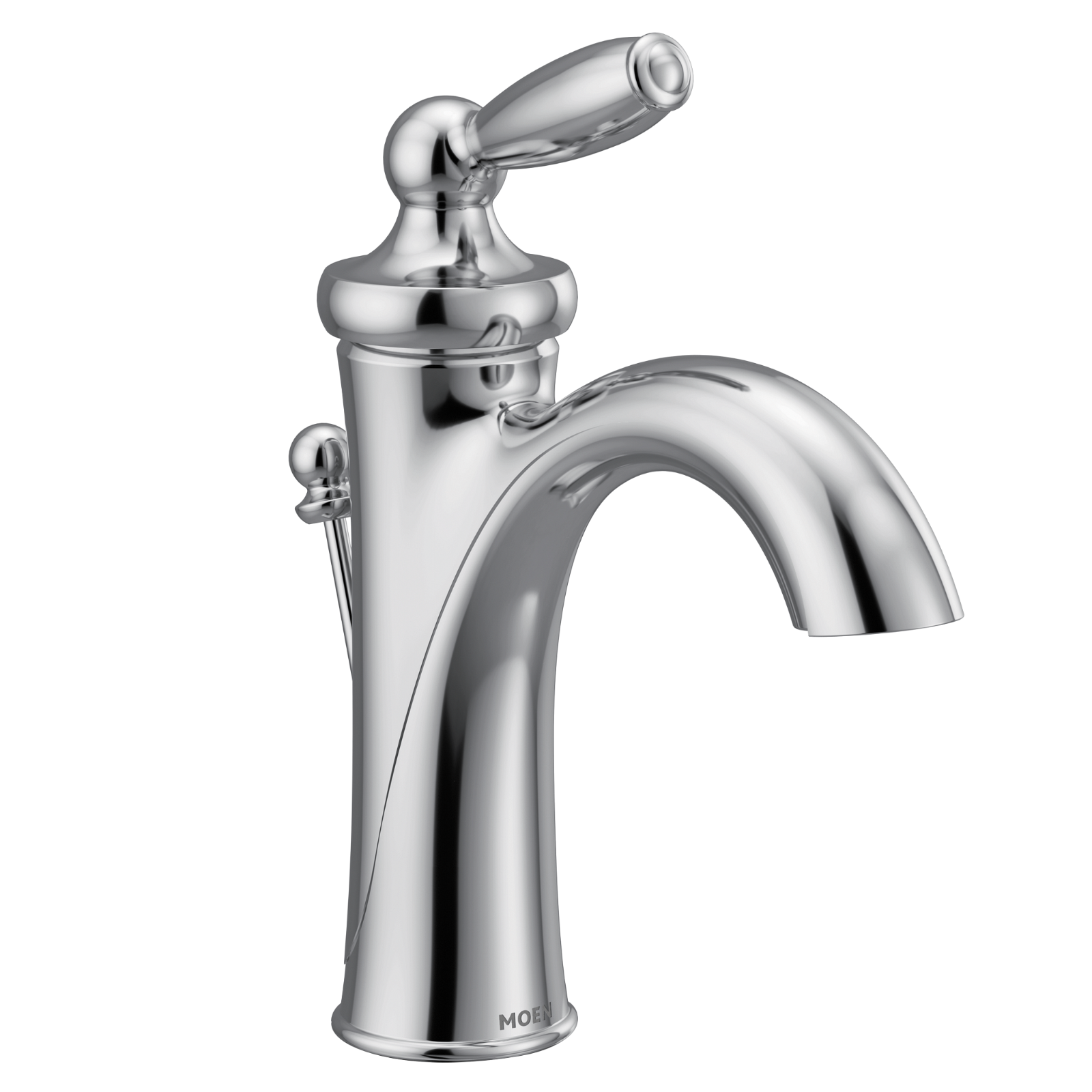 Moen 6600 Brantford Single Handle High Arc Bathroom Faucet Chrome New