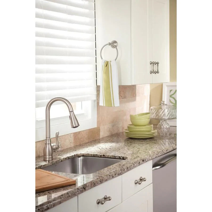Moen CA87003SRS Anabelle Kitchen Faucet Spot Resist Stainless Pulldown New