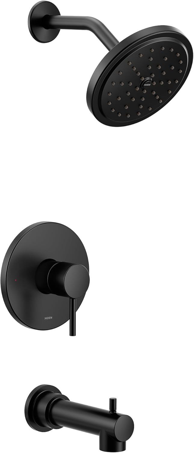 Moen UT3293BL Align Tub and Shower Trim Kit M-CORE Matte Black Rainshower New