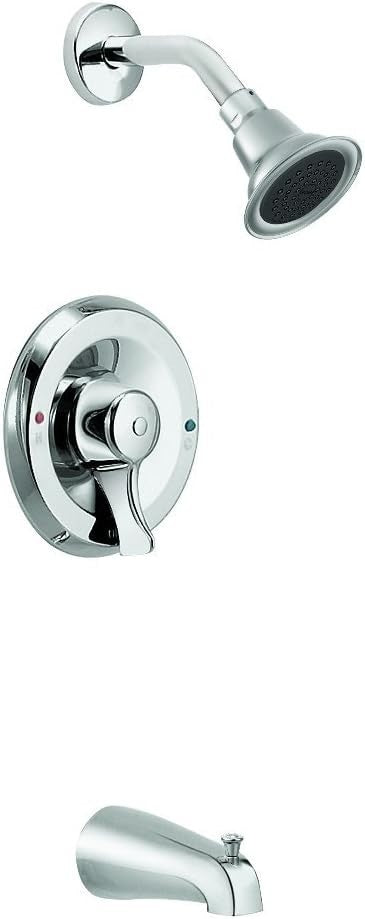 Moen 8389 Commercial Chrome Posi-Temp Tub and Shower Faucet Kit