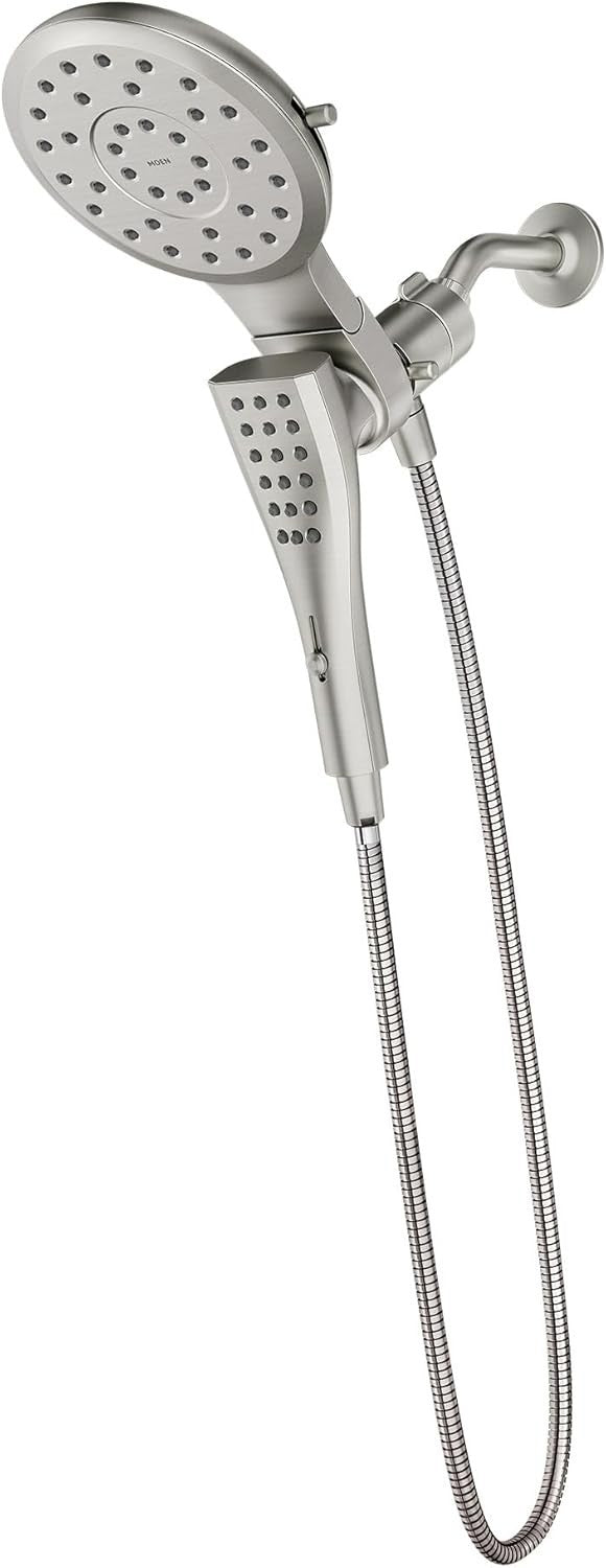 Moen 220C3BN Verso Combo 2.5 GPM Shower Head W/ Magnetic Handheld Brushed Nickel