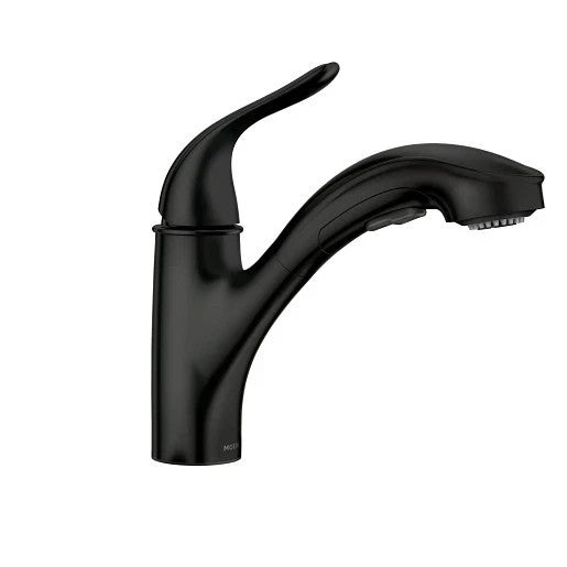 Moen 87557BL Brecklyn Matte Black Pullout Kitchen Faucet One Handle New