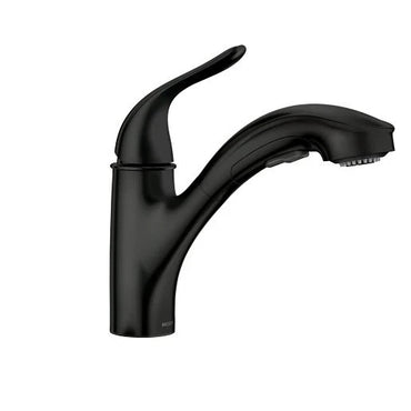 Moen 87557BL Brecklyn Matte Black Pullout Kitchen Faucet One Handle New