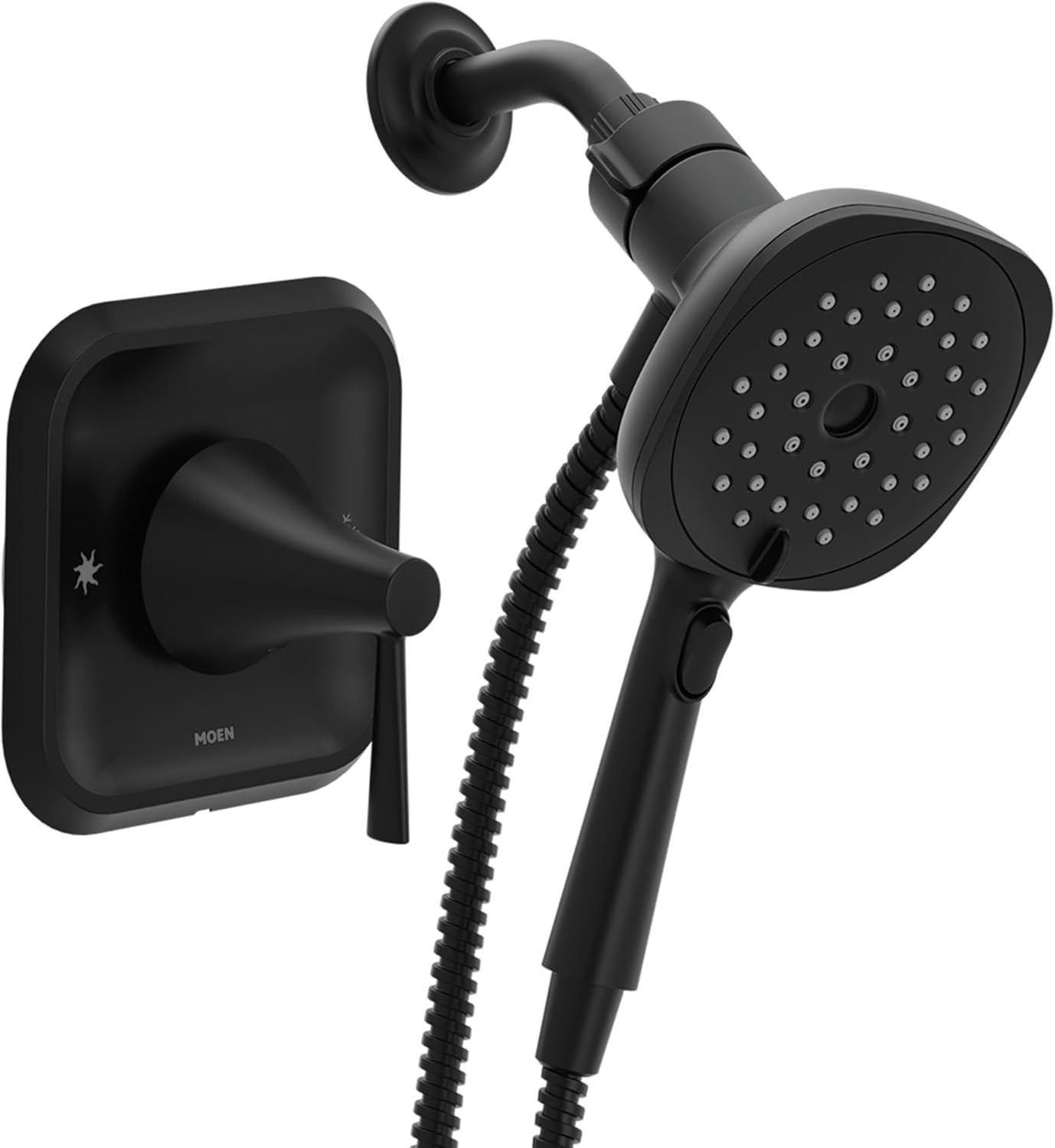 Moen 82023BL Ronan Matte Black Posi-Temp Shower Only Faucet Kit