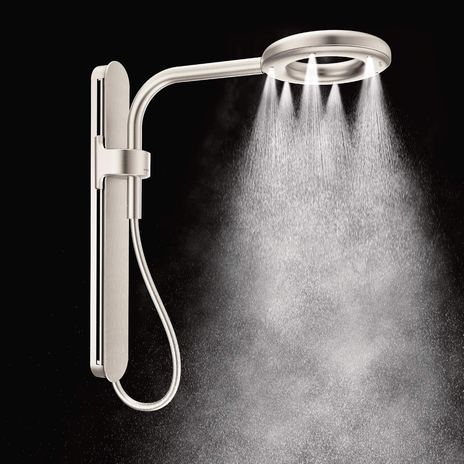 Moen N207R0SRN Spa Rainshower Head Spot Resist Brushed Nickel Spa Shower New