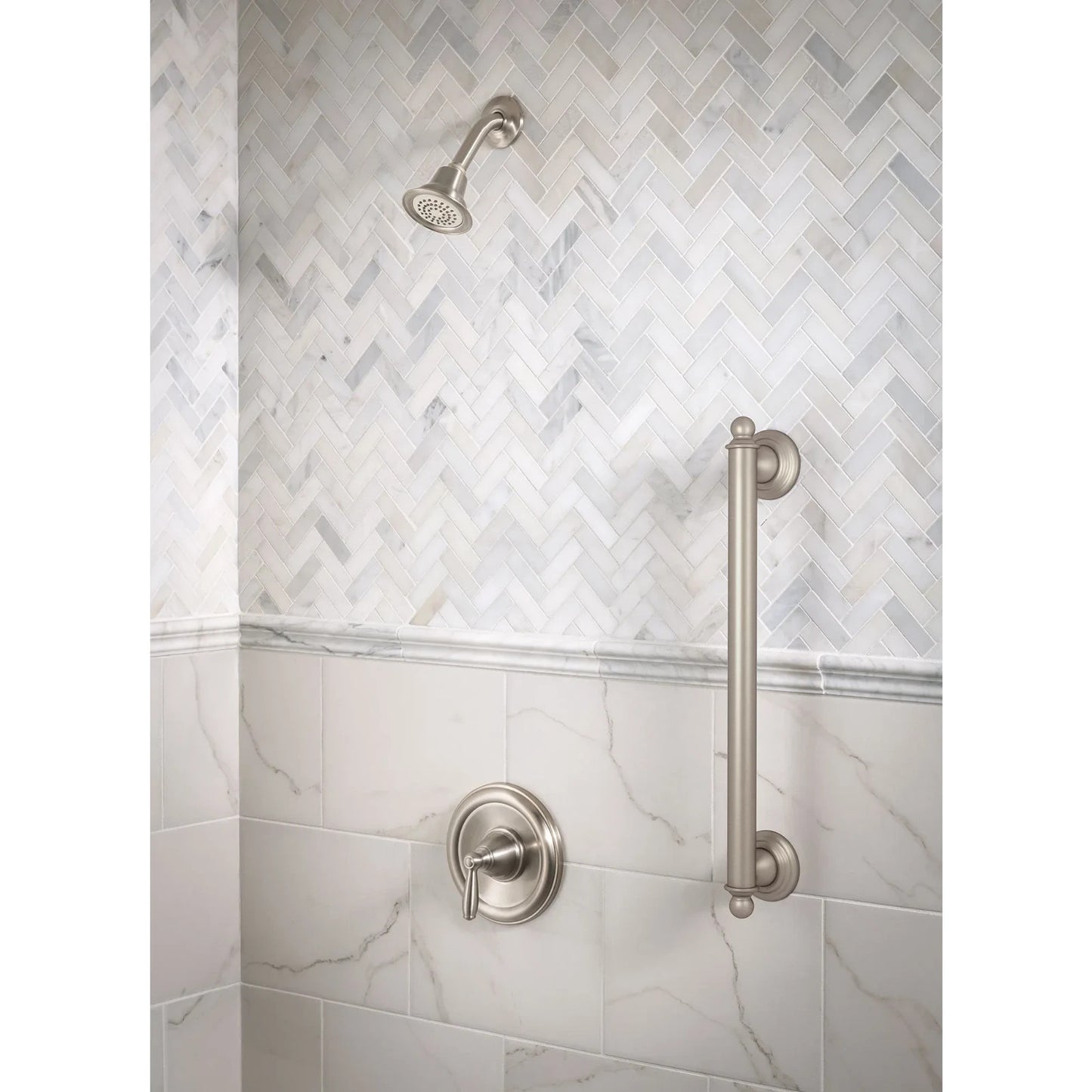 Moen T2153EPBN Brantford Brushed Nickel Tub Shower Faucet New