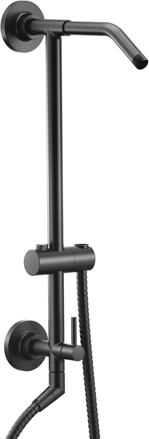 Moen TS3661NHBL Annex Matte Black Shower Rail System No Showerhead New