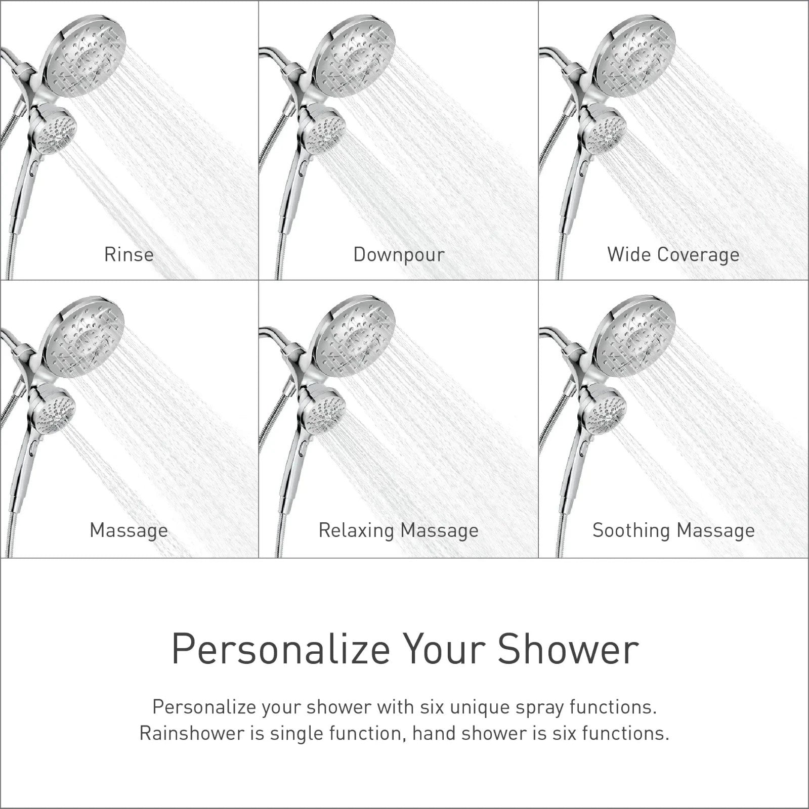 Moen 82137SRN Graeden Posi-Temp Tub Shower Trim Spot Resist Brushed Nickel New