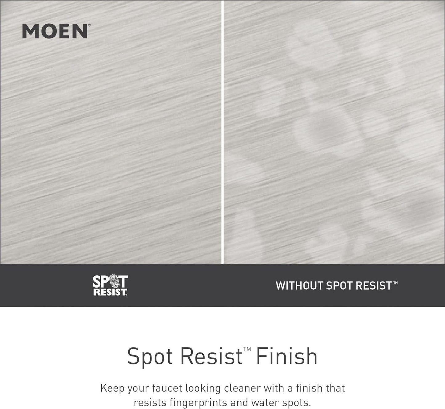 Moen 82504SRN Lindor Spot Resist Brushed Nickel Tub Shower Faucet Posi-Temp New