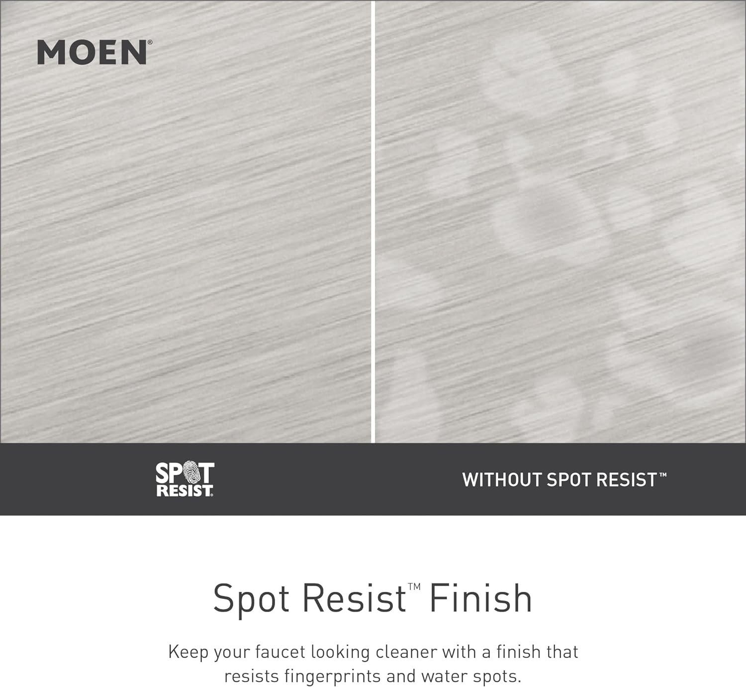 Moen 82504SRN Lindor Spot Resist Brushed Nickel Tub Shower Faucet Posi-Temp New