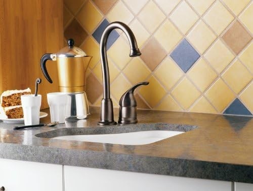 Moen 4905SRS Camerist High Arc Bar Faucet Spot Resist Stainless One Handle New