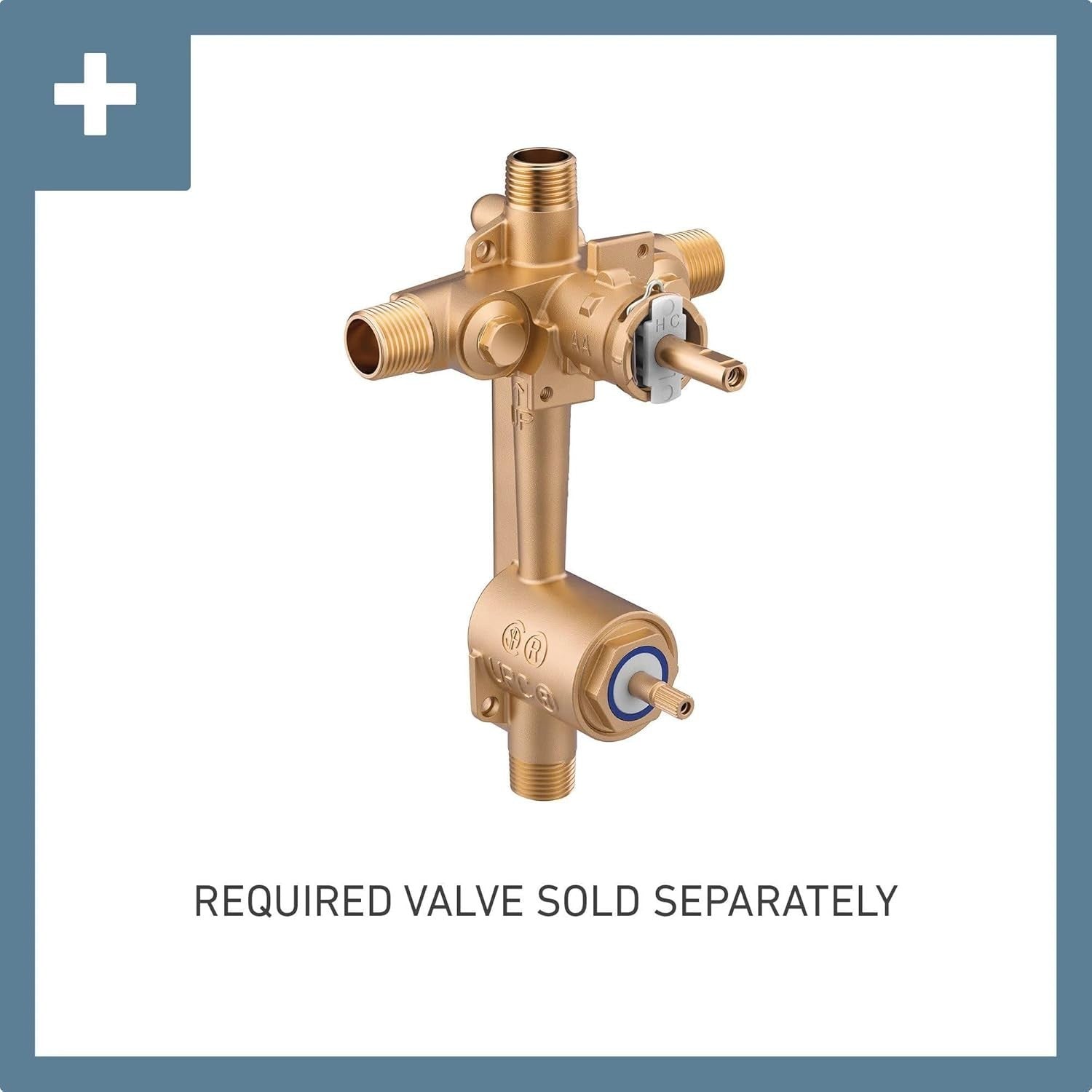 Moen T2690 Voss 3 Function Posi-Temp Pressure Balanced Valve Trim - Chrome